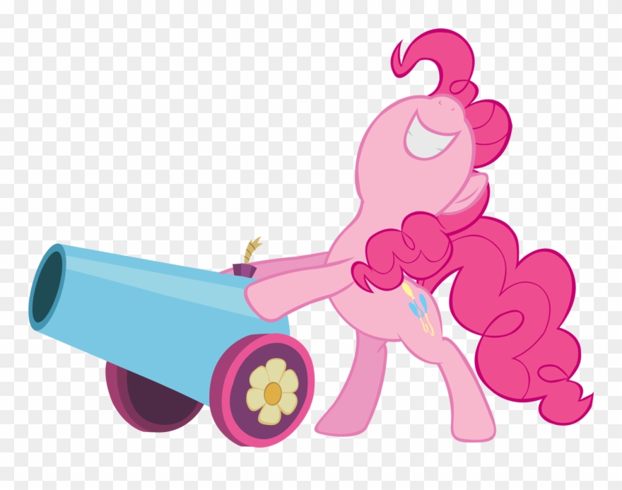 Pinkie Pie Party Cannon By Totalcrazyness101 - My Little Pony Pinkie Pie Cannon Clipart