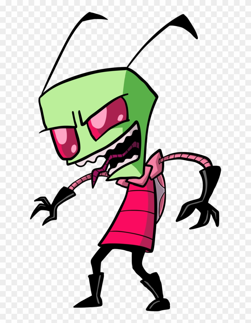 Clipart Puppy Golden Doodle - Invader Zim - Png Download