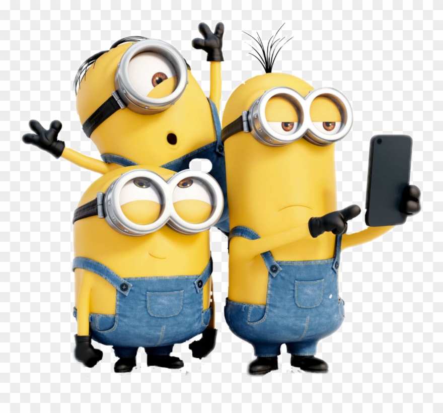 Selfie Smile Friends Stiker - Gambar Minion Untuk Stiker Clipart