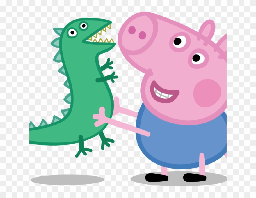 Peppa Pig Pictures To Download Free Peppa Pig Partner - Peppa Pig George With Dinosaur Clipart