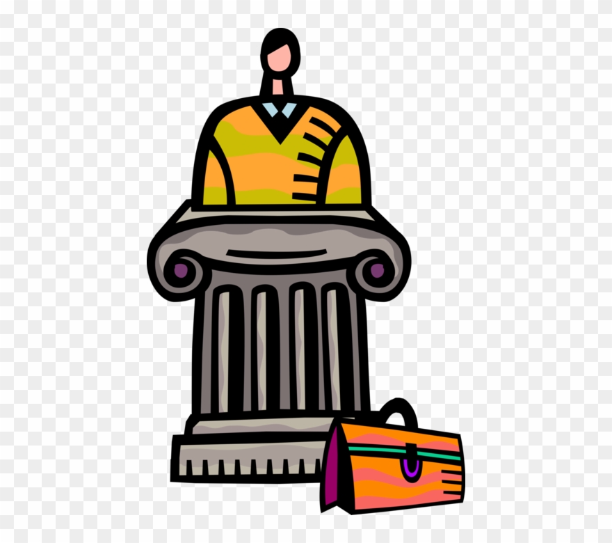 Vector Illustration Of Outstanding Business Performance Clipart