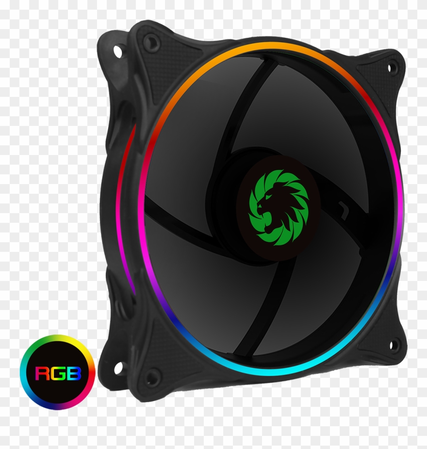 Mirage Rainbow Rgb 120mm Fan 5v Addressable 3pin Header - Fan Clipart