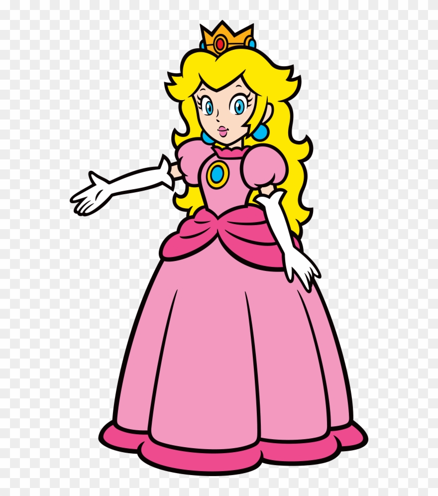 Super Mario Wiki, The Mario Encyclopedia - Super Mario Princess Peach 2d Clipart