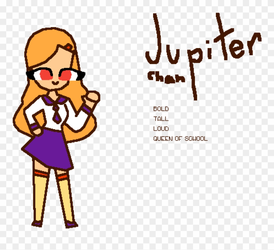 Jupiter Chan - Cartoon Clipart