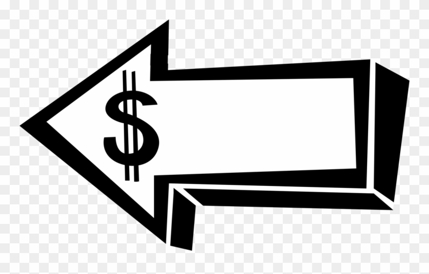 Vector Illustration Of Financial Concept Directional Clipart