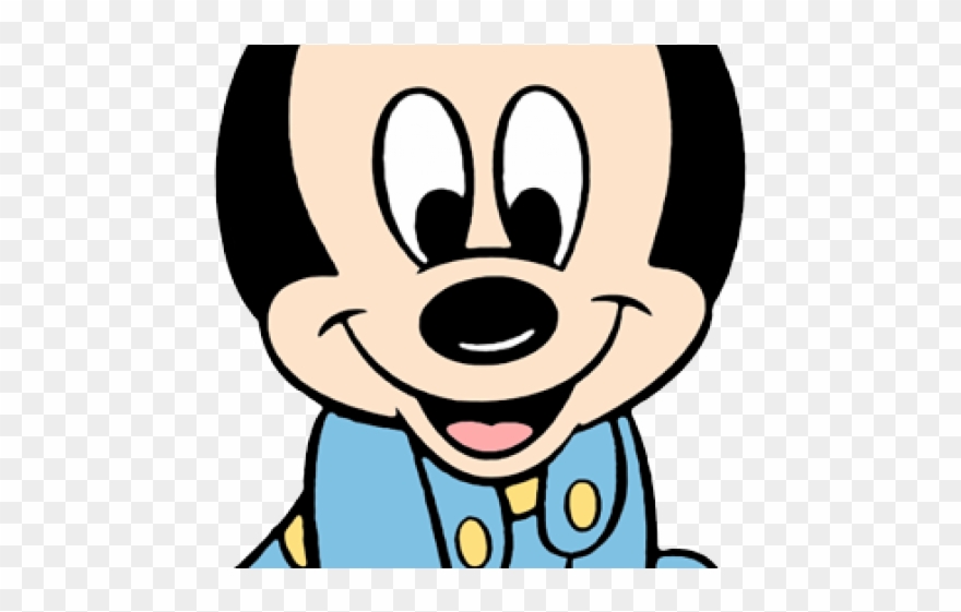 Drawing Clipart Baby Mickey - Baby Mickey Mouse Png Transparent Png