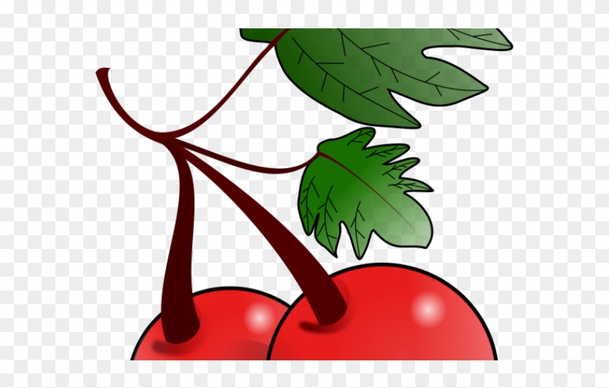 Cherry Tree Clipart Fruit Flower Clipart - Fruit Clip Art - Png Download