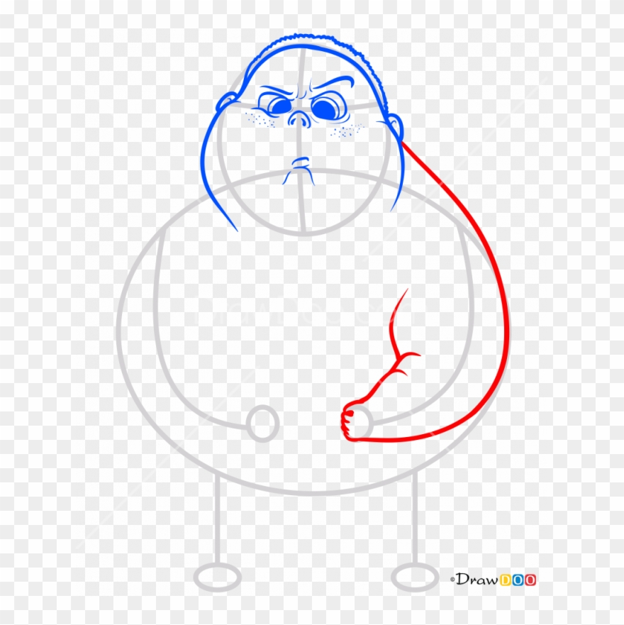 665 X 801 1 - Boss Baby How To Draw Jimbo Step Clipart