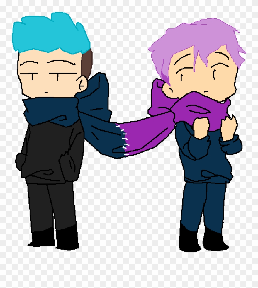 Collab With Me And My "brother" - Cartoon Clipart