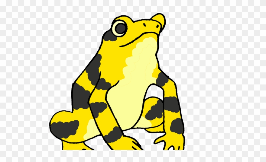 Toad Clipart Yellow Frog - Frog - Png Download
