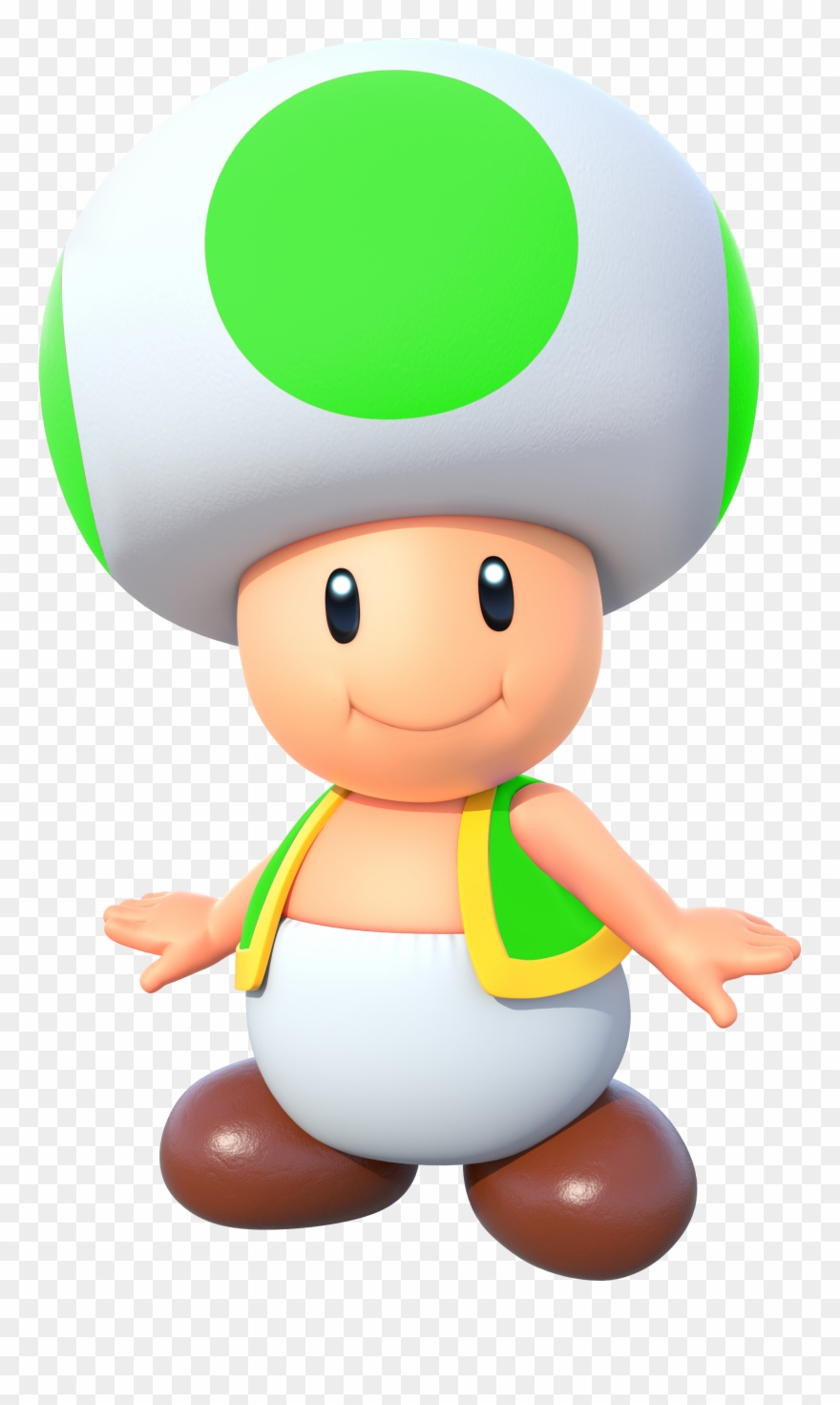 Green Toad Is One Of The Many Toads In Toad Town, And Clipart