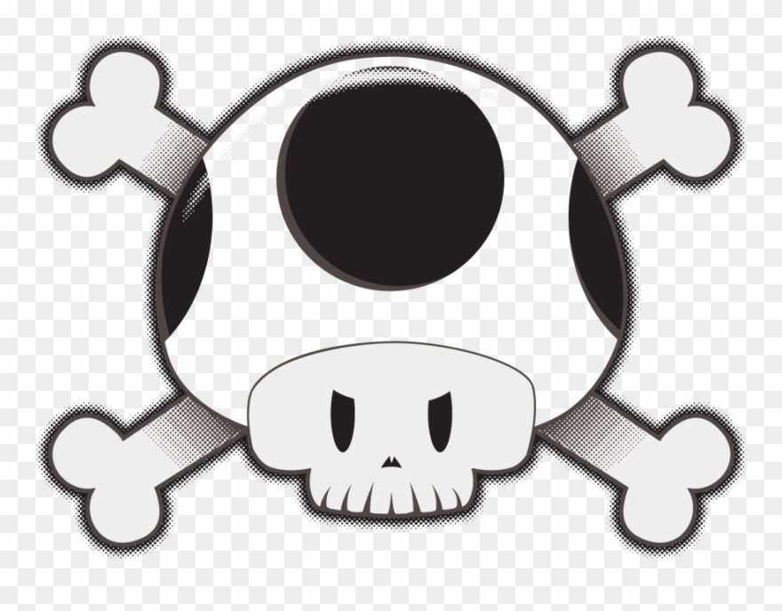 Toad Skull Super Mario Clipart