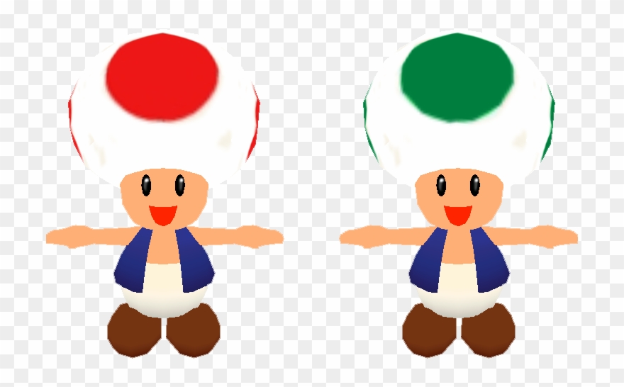 Download Zip Archive - Toad Luigi's Mansion Model Clipart