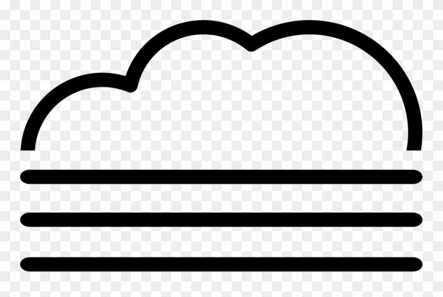 Png File Svg - Fog And Cloud Icon Clipart