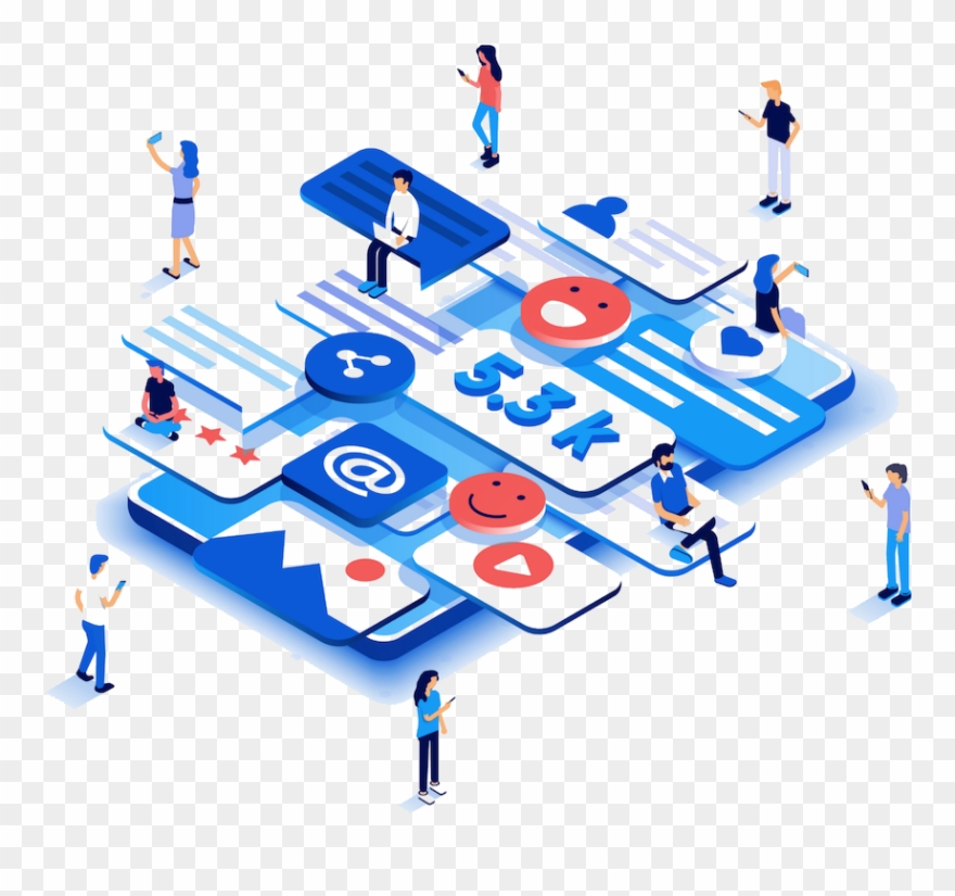 Marketing - Flat Design Clipart