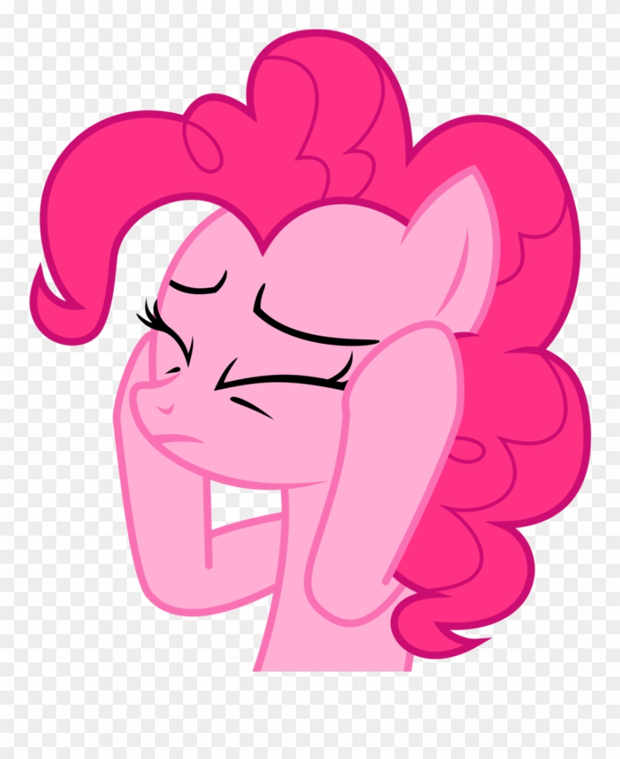 Comments - Pinkie Pie Mustache Clipart