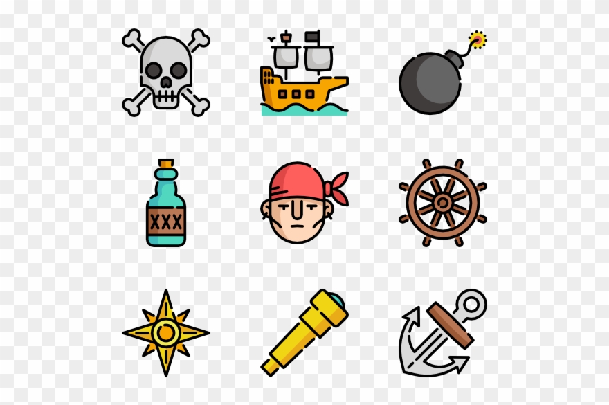 Pirates - Avengers Kawaii Clipart