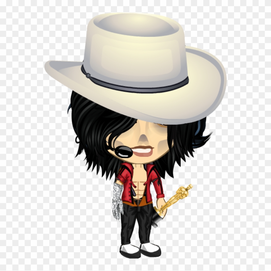 Fedora Clipart Hat Michael Jackson - Yoworld Michael Jackson - Png Download