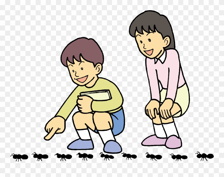 Squatting Position Child Avatar - Compañeros De Clase Dibujos Clipart