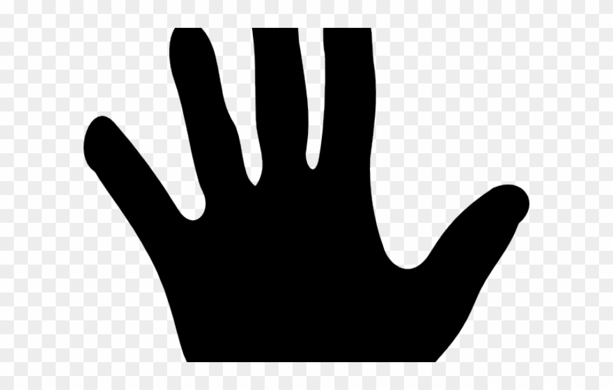 Handprint Clipart Svg - Sign - Png Download