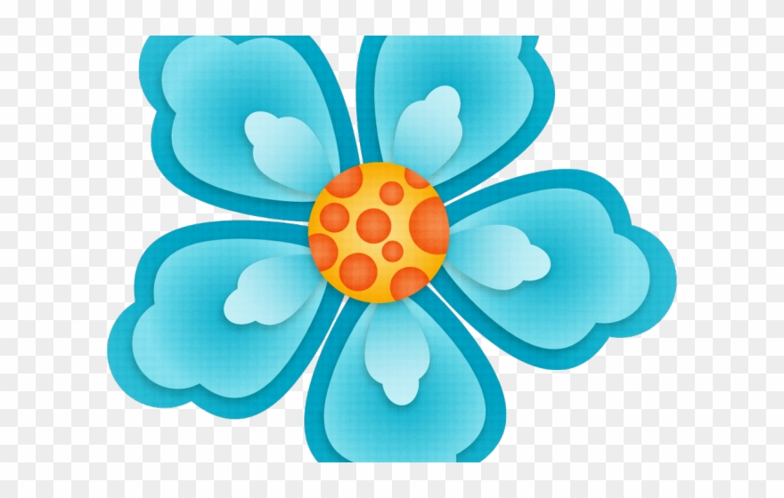 Blue Flower Clipart Flower Power - Elena De Avalor Vector - Png Download