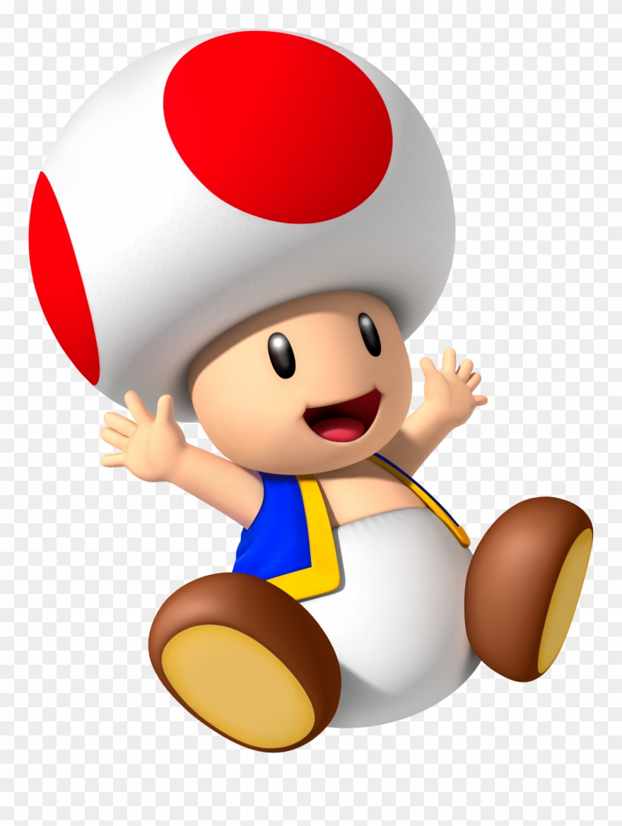 Toad Mario Party 9 Clipart