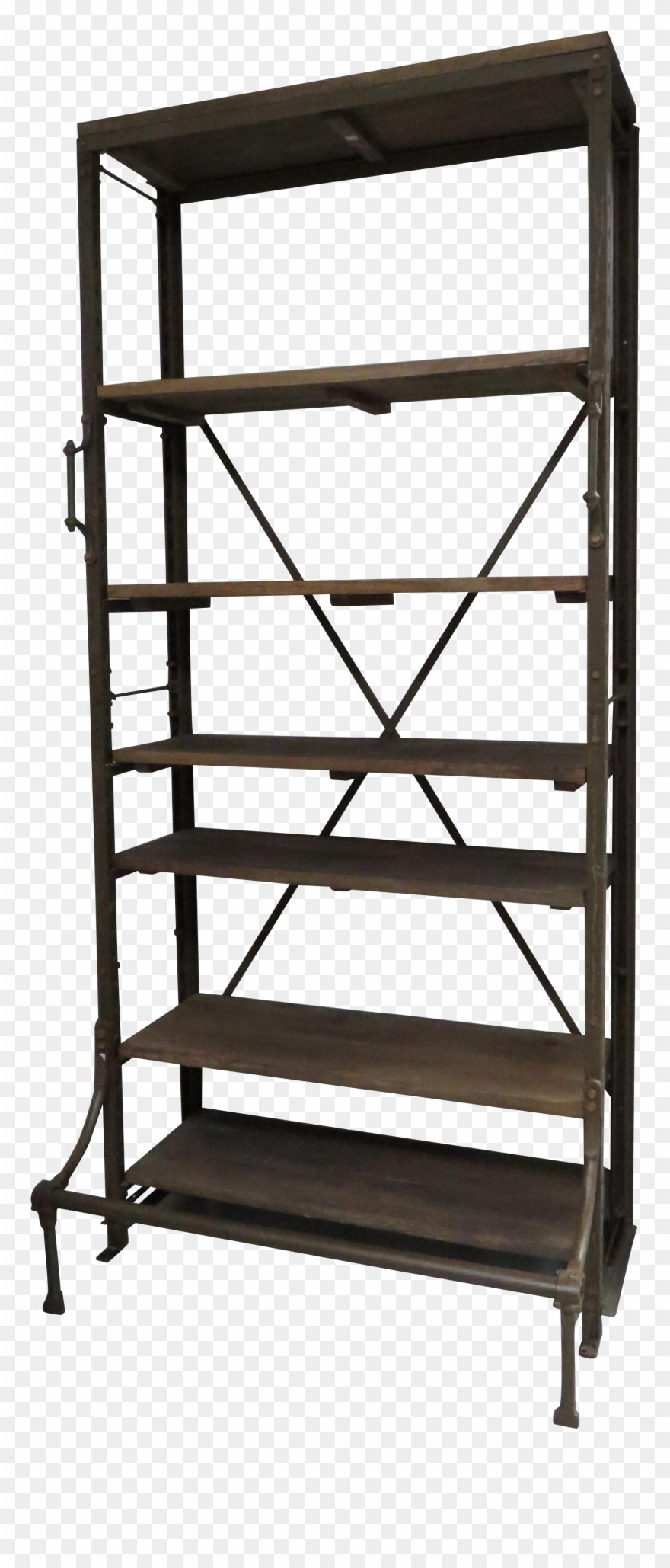 Vector Stock Bookcase Drawing Dimension Library - Shelf Clipart