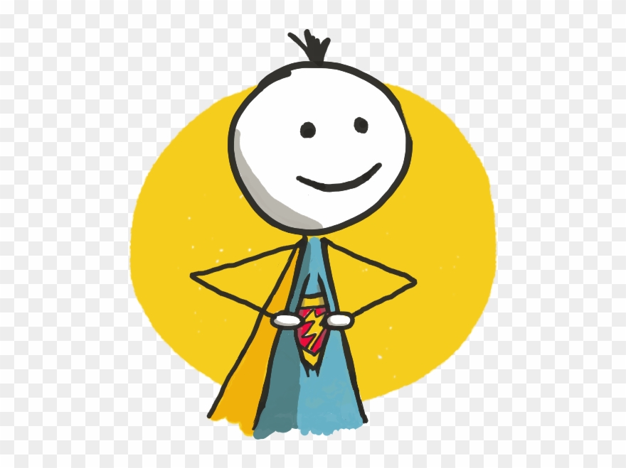 I'm A Superhero Coach , Speaker, And Author - Smiley Clipart