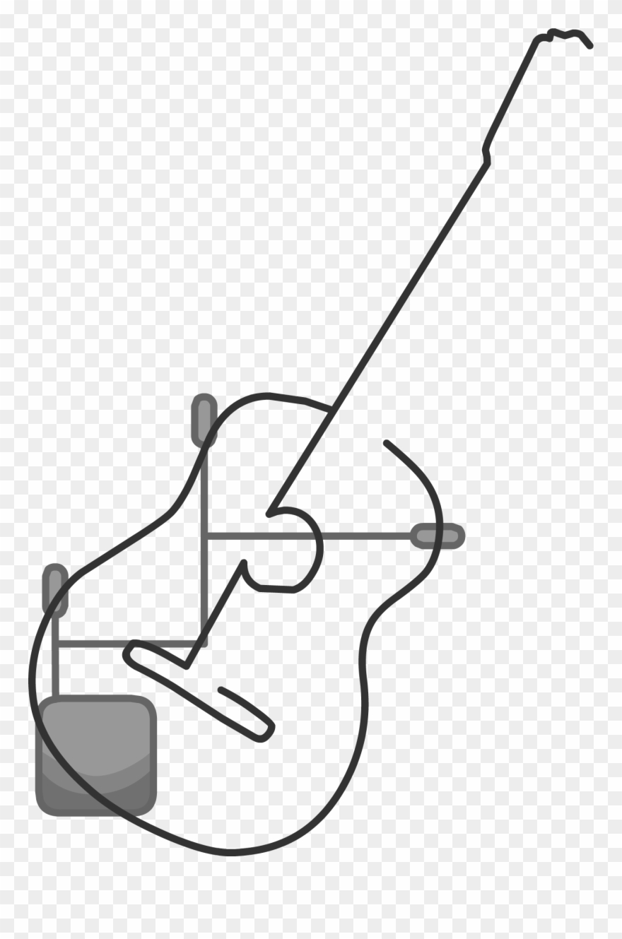 Radiant Rocker - Line Art Clipart