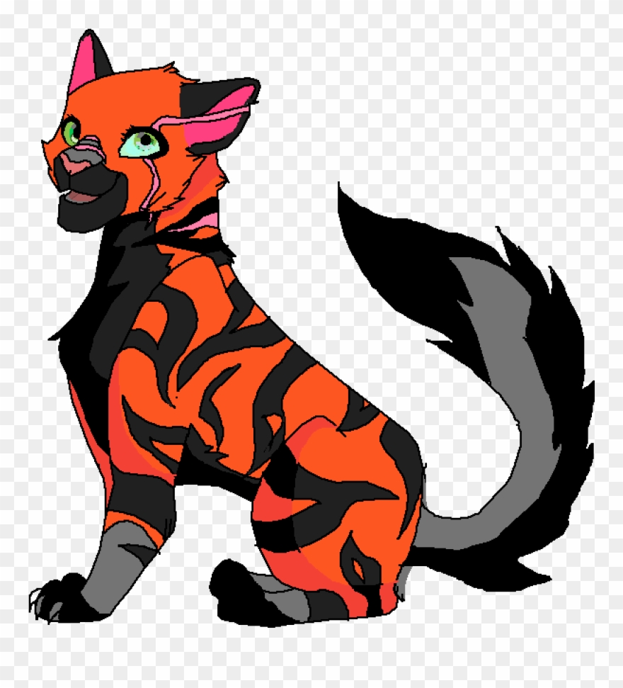 Tiger Stripe - Cartoon Clipart