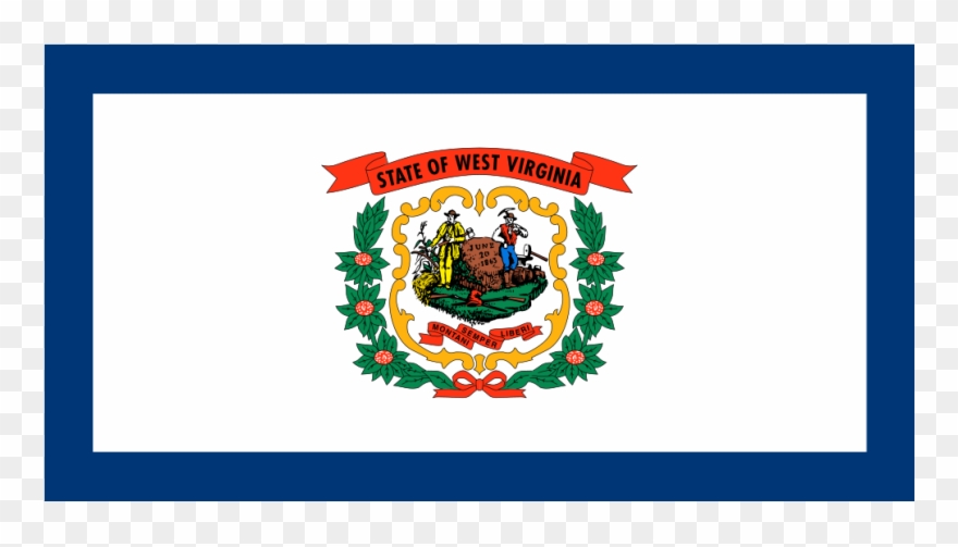 Download Svg Download Png - West Virginia Flag Small Clipart