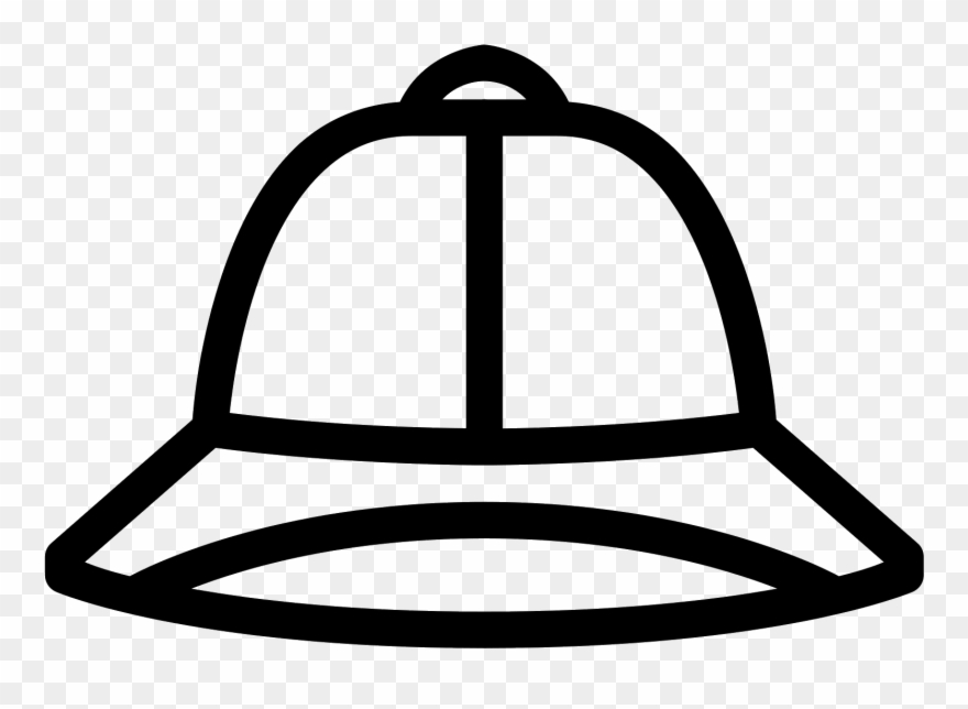 Chapeau Safari Icon Clipart