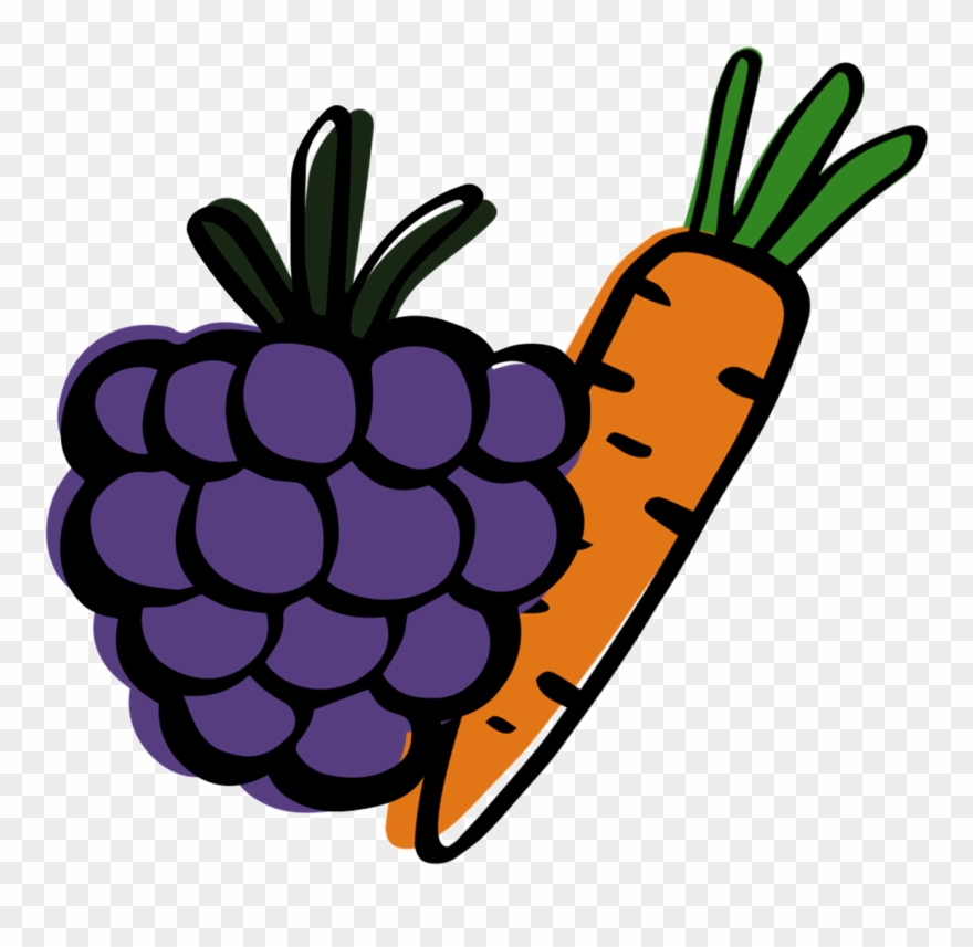 Grape Clipart Fruit Individual - Png Download
