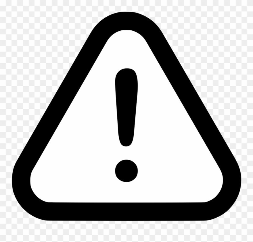 Warning - Attention Sign Vector Clipart