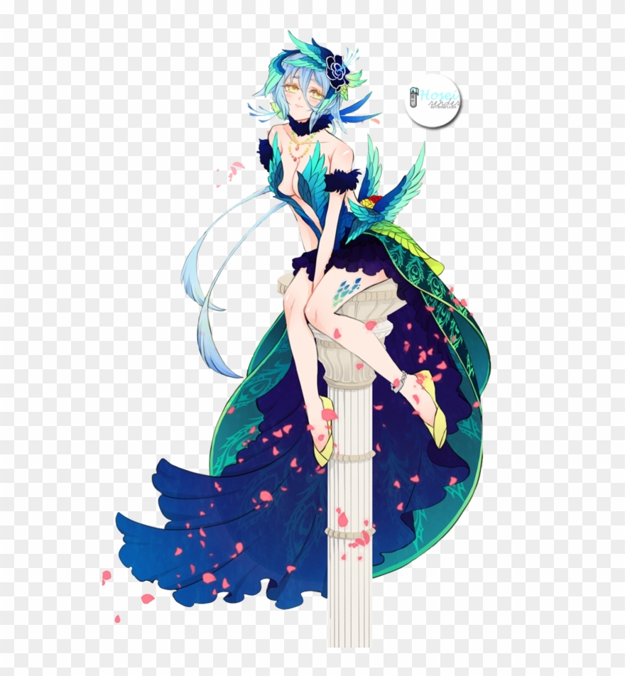 X Render Anime - Galaxy Anime Girl Clipart