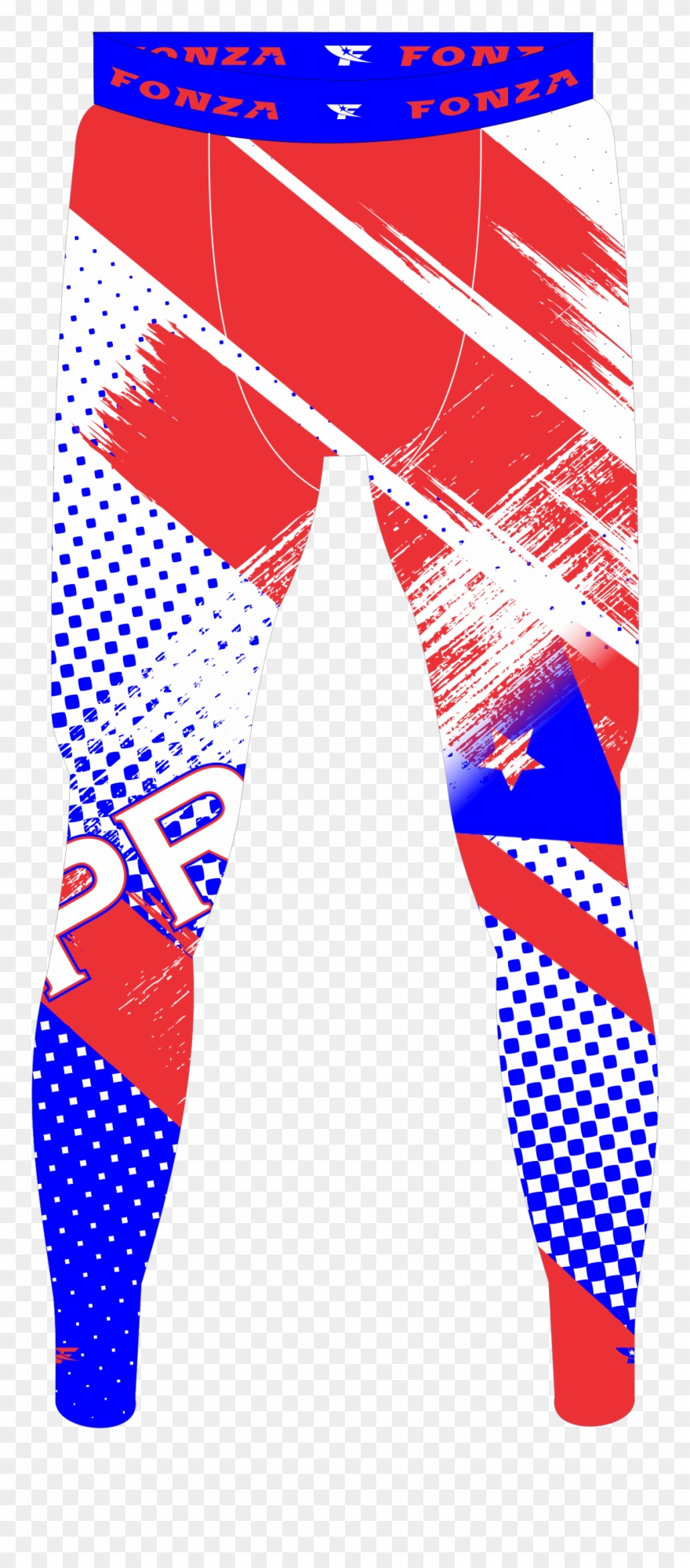 Puerto Rico Legging - Illustration Clipart