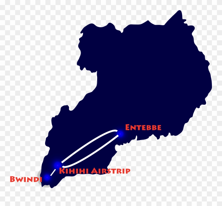 Map - Uganda Clipart
