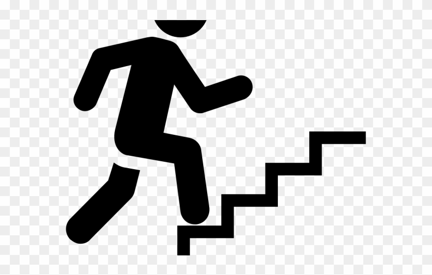 Stairs Clipart Staris - Stair Black And White Clipart Team - Png Download