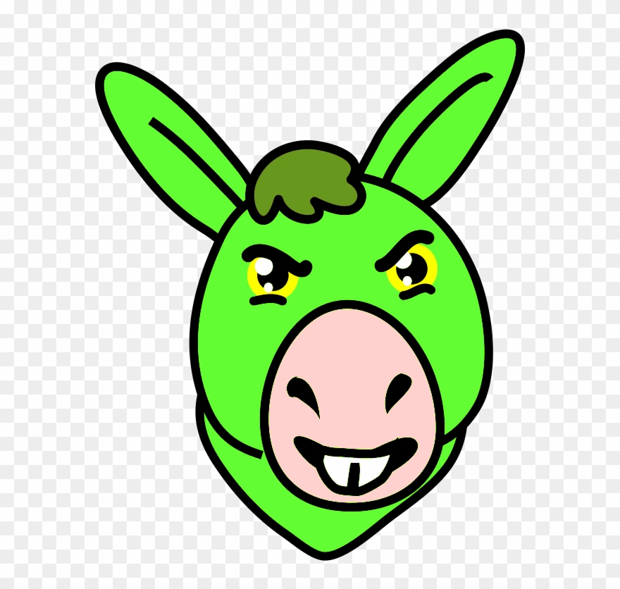 Carper, Schumer Lead All 47 Senate Democrats As Co-sponsors - Donkey Face Clipart - Png Download