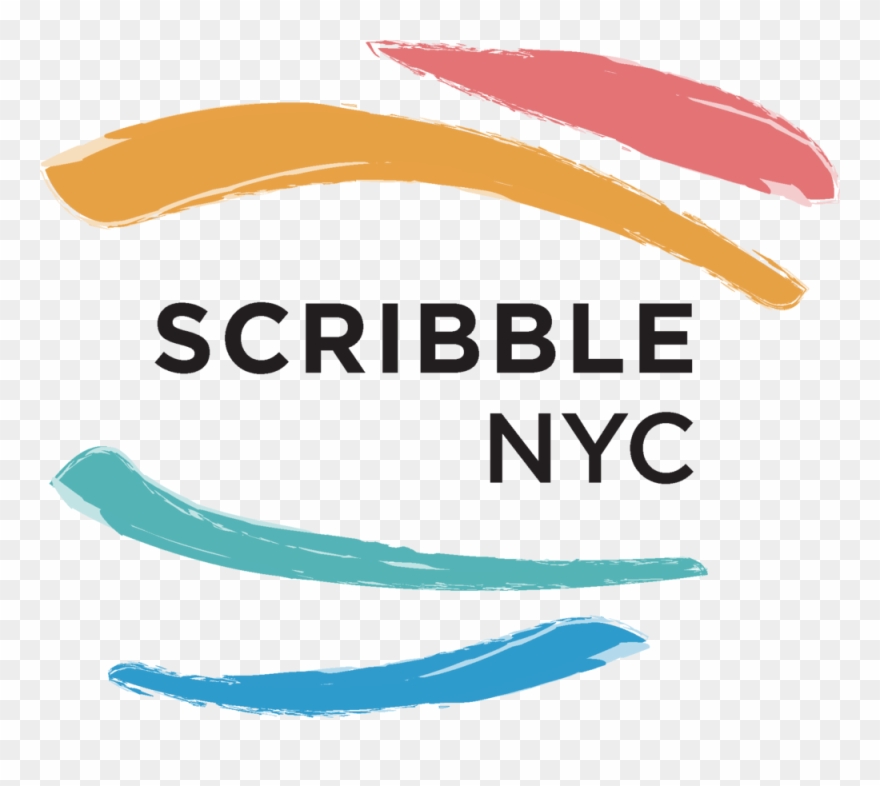 Nyu Scribble Paint Logo Clipart