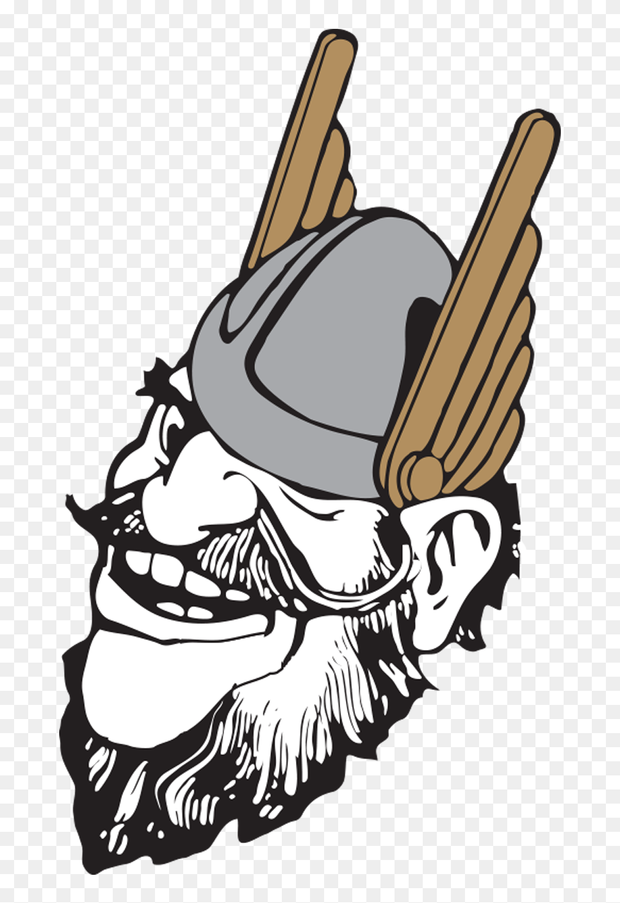 Joe Vandal Head - Idaho Vandals Clipart