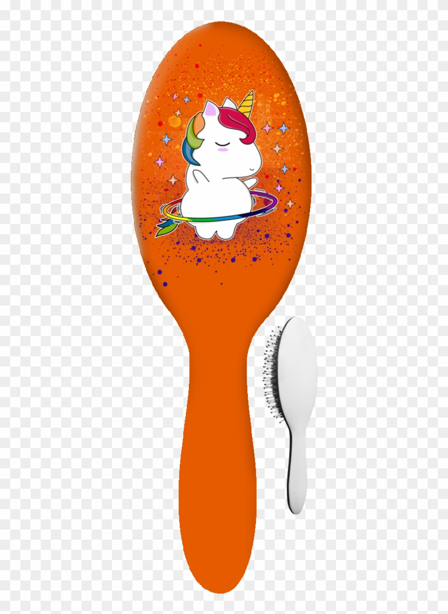 I Am Hulacorn Unicorn Hair Brushes - Cartoon Clipart
