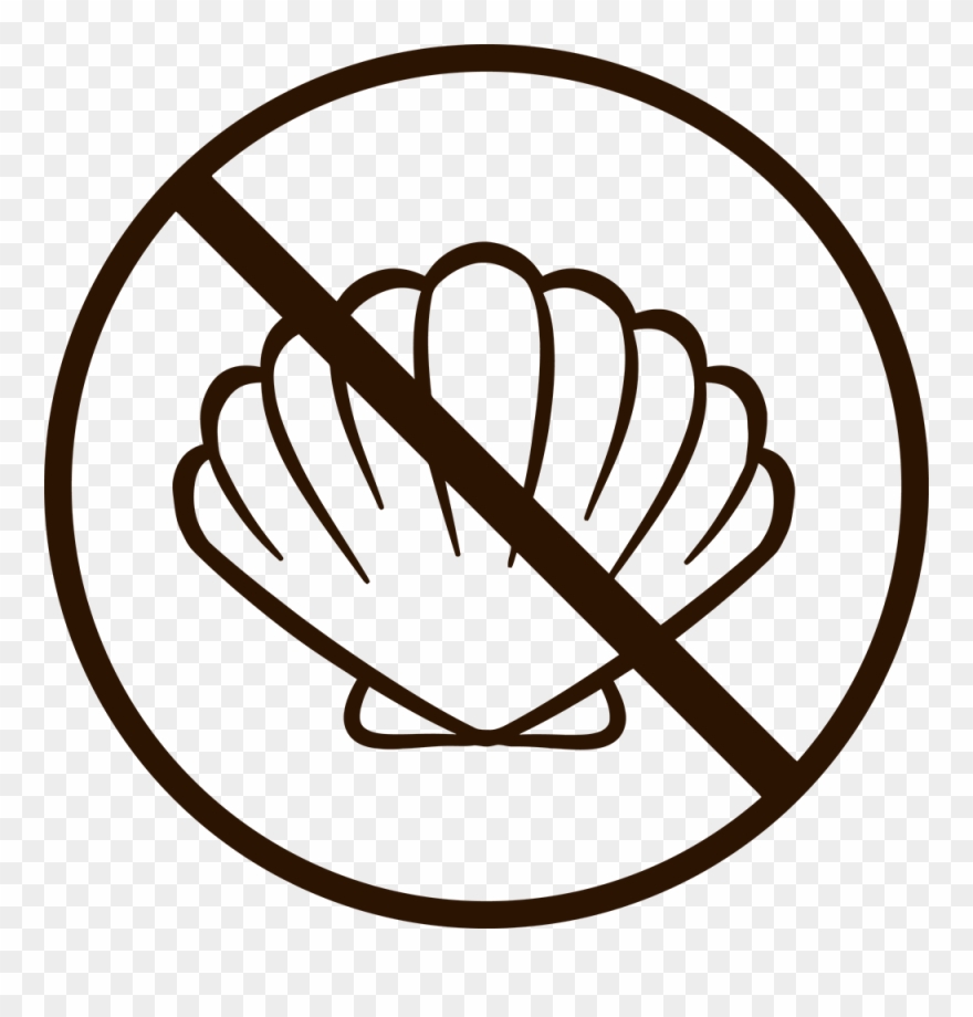 Shellfish-free Dietary Restrictions - No Narcissist Clipart