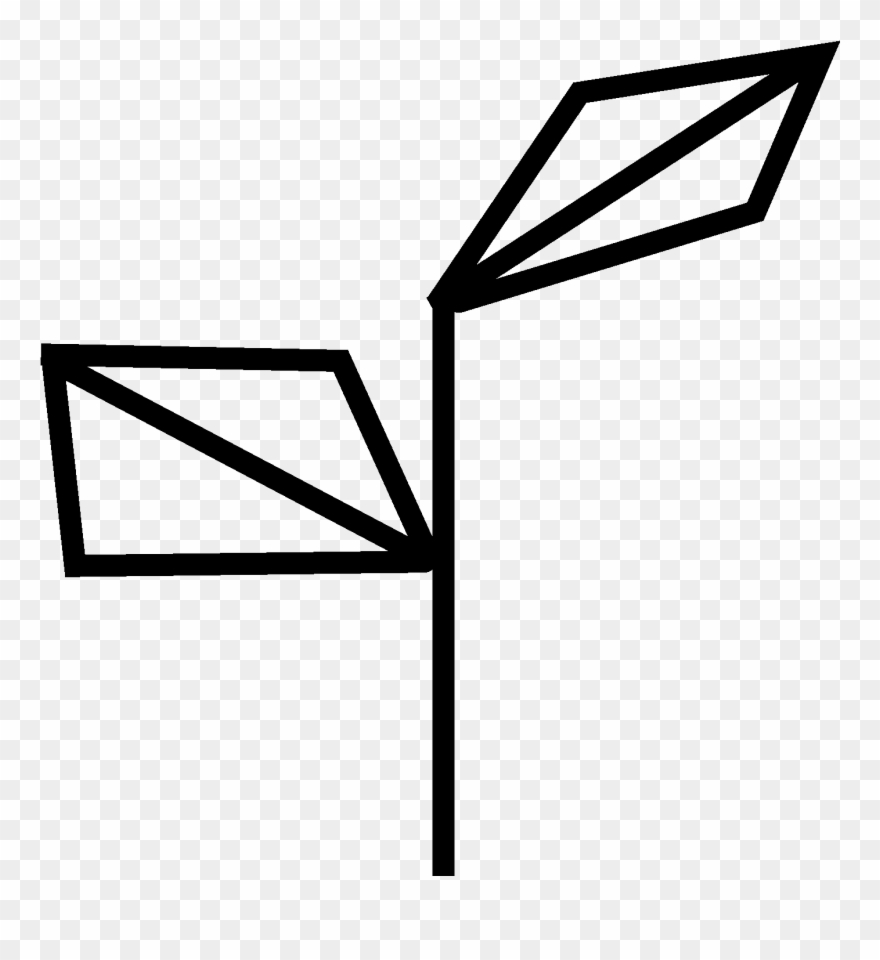 Black/blue Lives Matter - Triangle Clipart