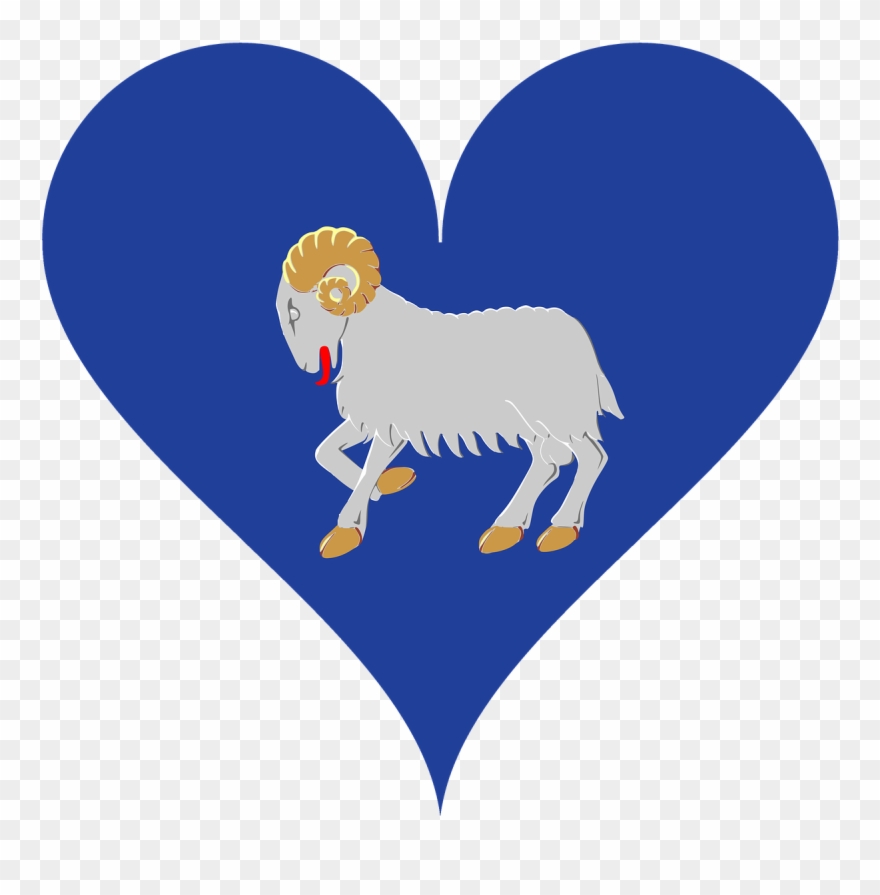Island, Färöer, Sheep's Islands, Love, Heart - Faroe Islands Clipart