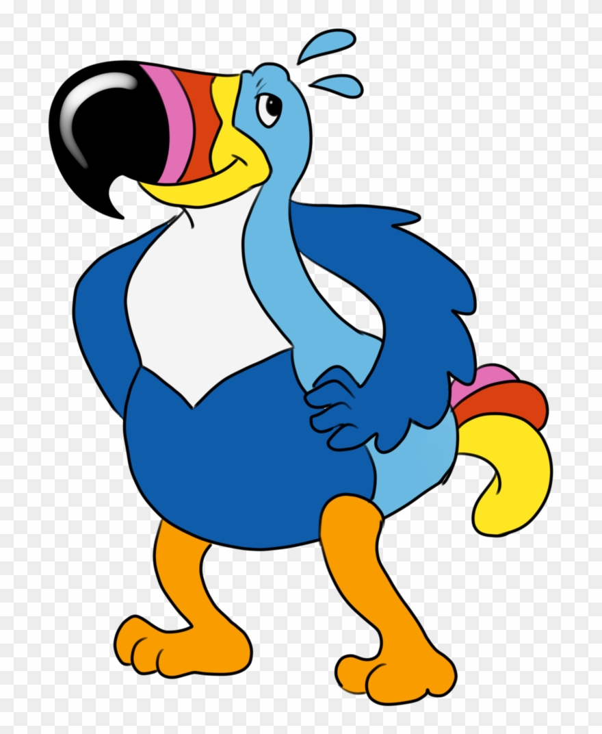 Toucan Sam Except Thicc - Cartoon Clipart