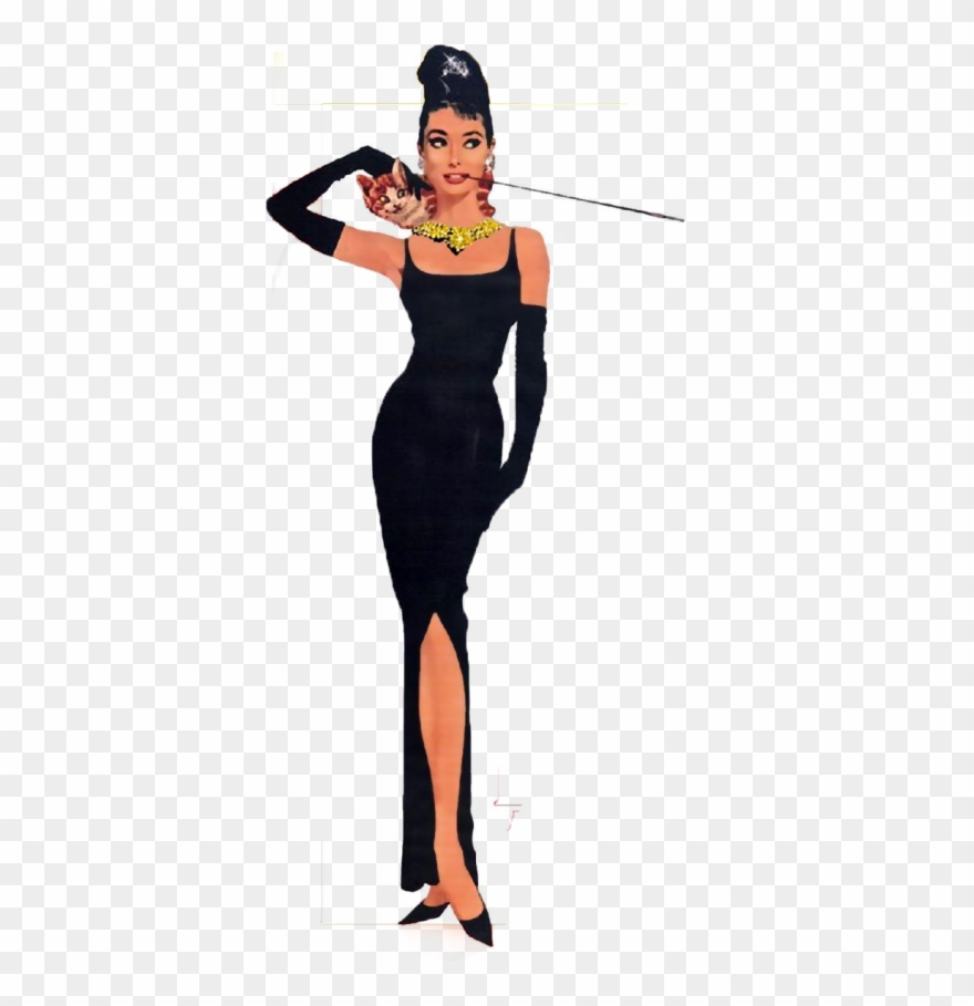 Audrey Hepburn Png By Paradis - Audrey Hepburn Dress In Breakfast At Tiffany's Clipart