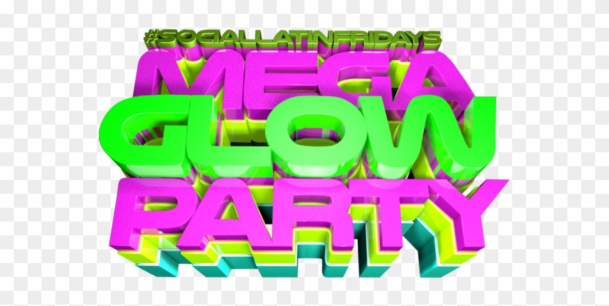 Glow Party - Graphic Design Clipart