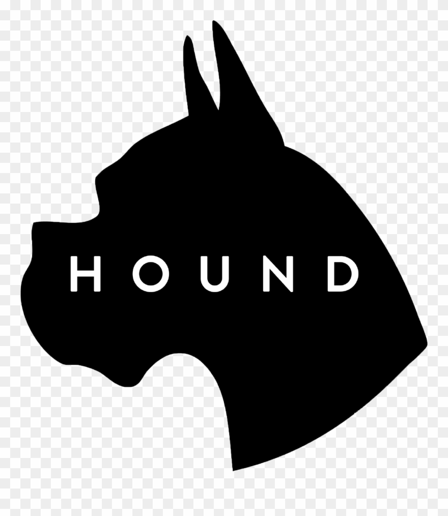 Live - Dog Boxer Silhouette Vector Clipart