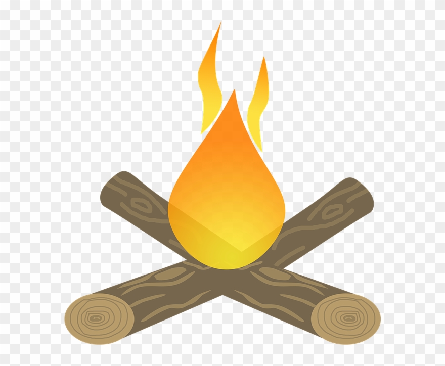 Bonfire Png - Dibujo Fogata Png Clipart